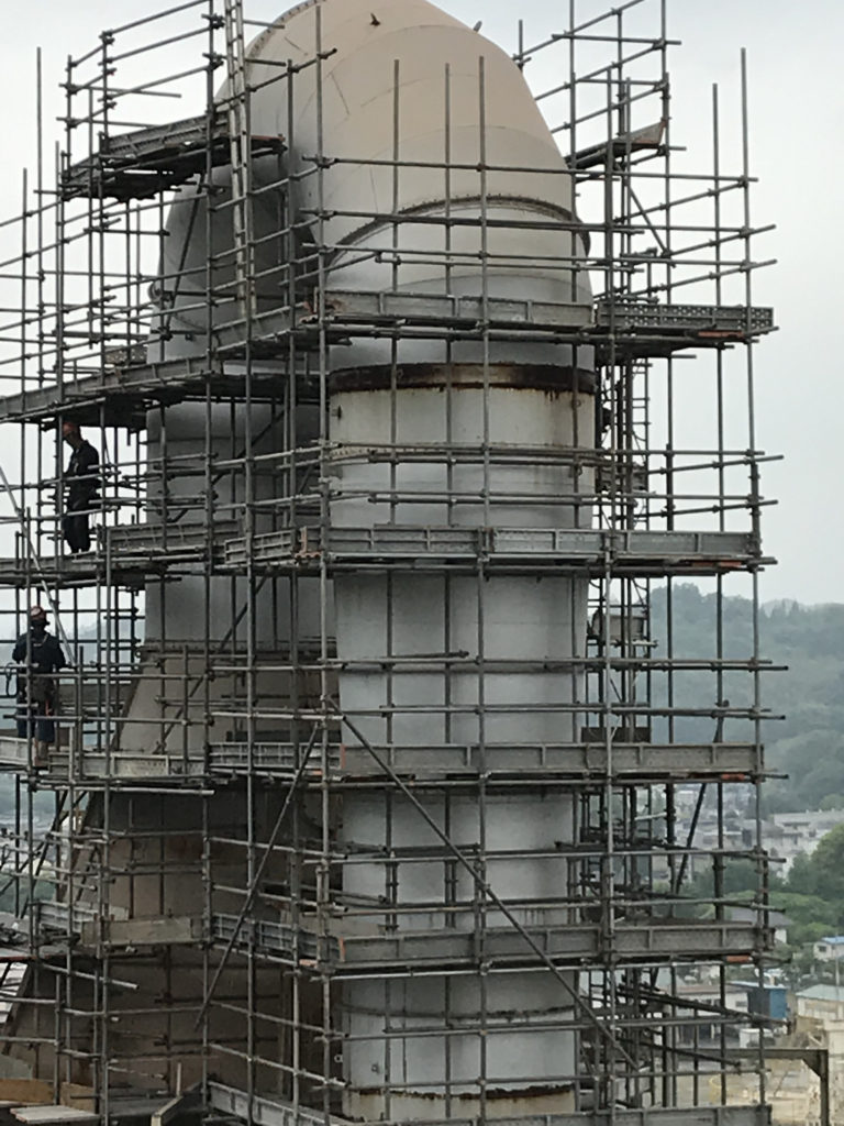 縦型集塵機更新工事③